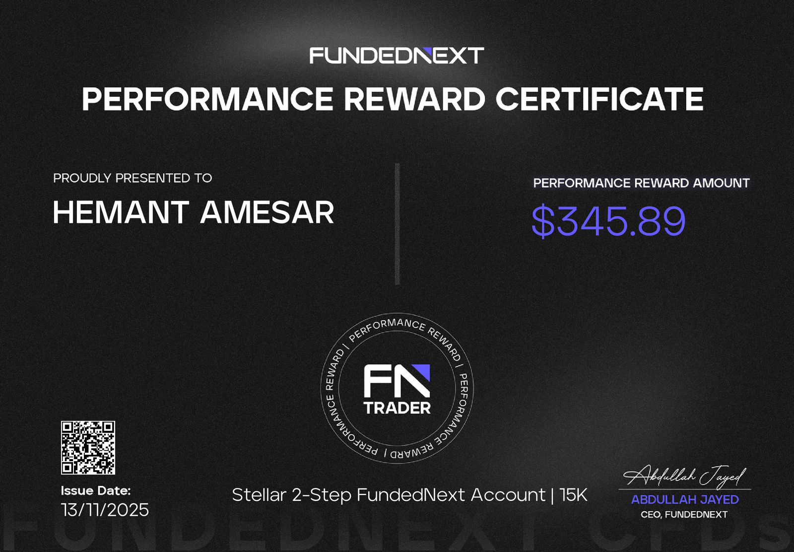 Profit Certificates - 16 - Hemant Amesar.jpeg