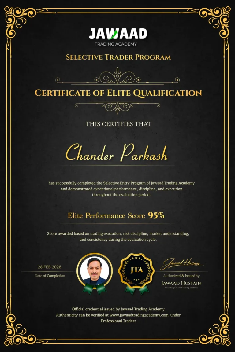Chandar Parkash – professional trader and JTA student
