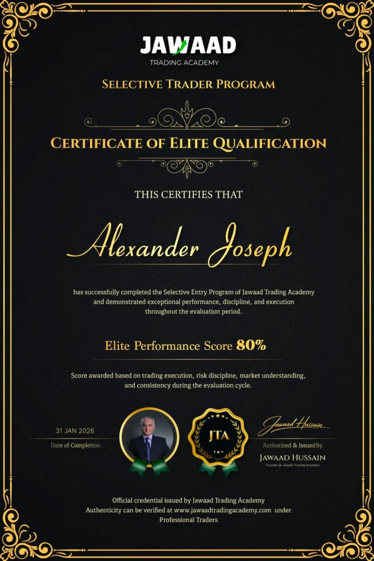 Alexander – professional trader and JTA student